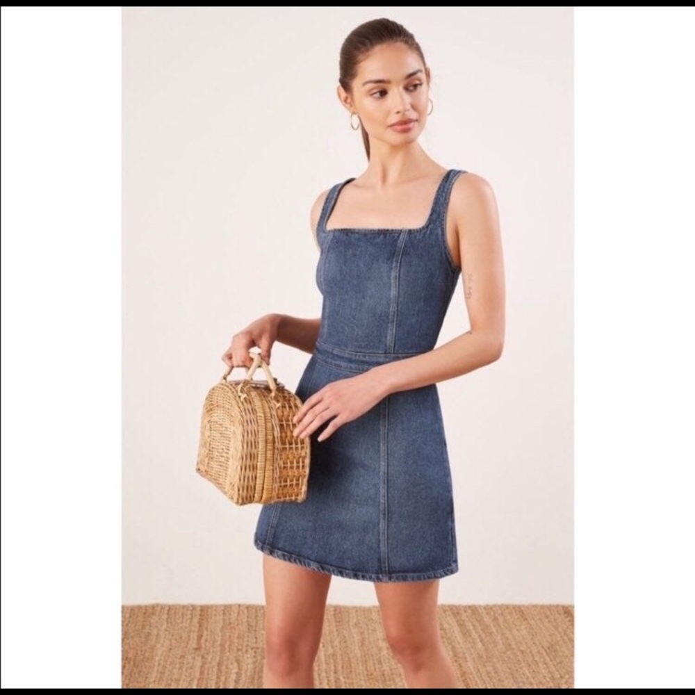 REFORMATION Denim Dress